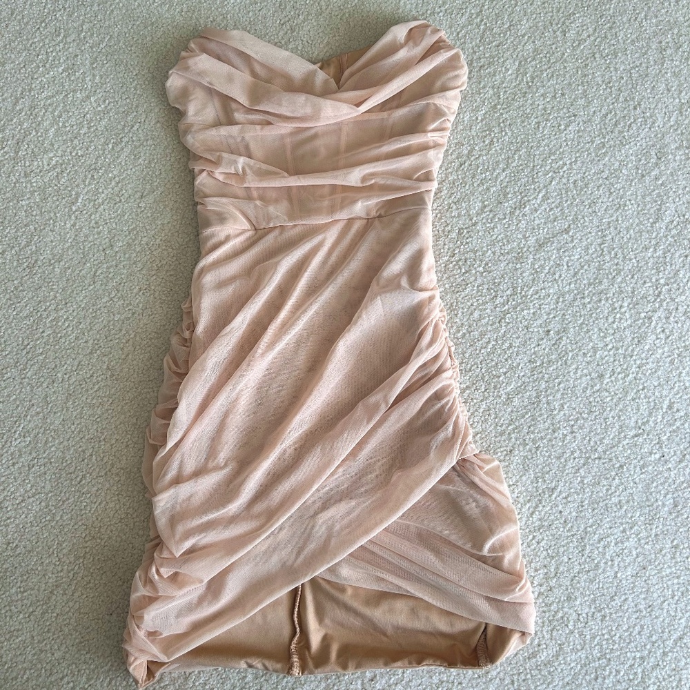 Oh polly pink corset dress